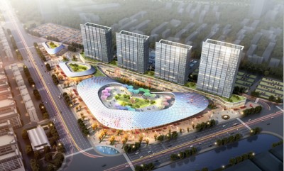 62台定制载货电梯！银河集团(galaxy)为华中羽绒服智慧产业园“梯”速增效